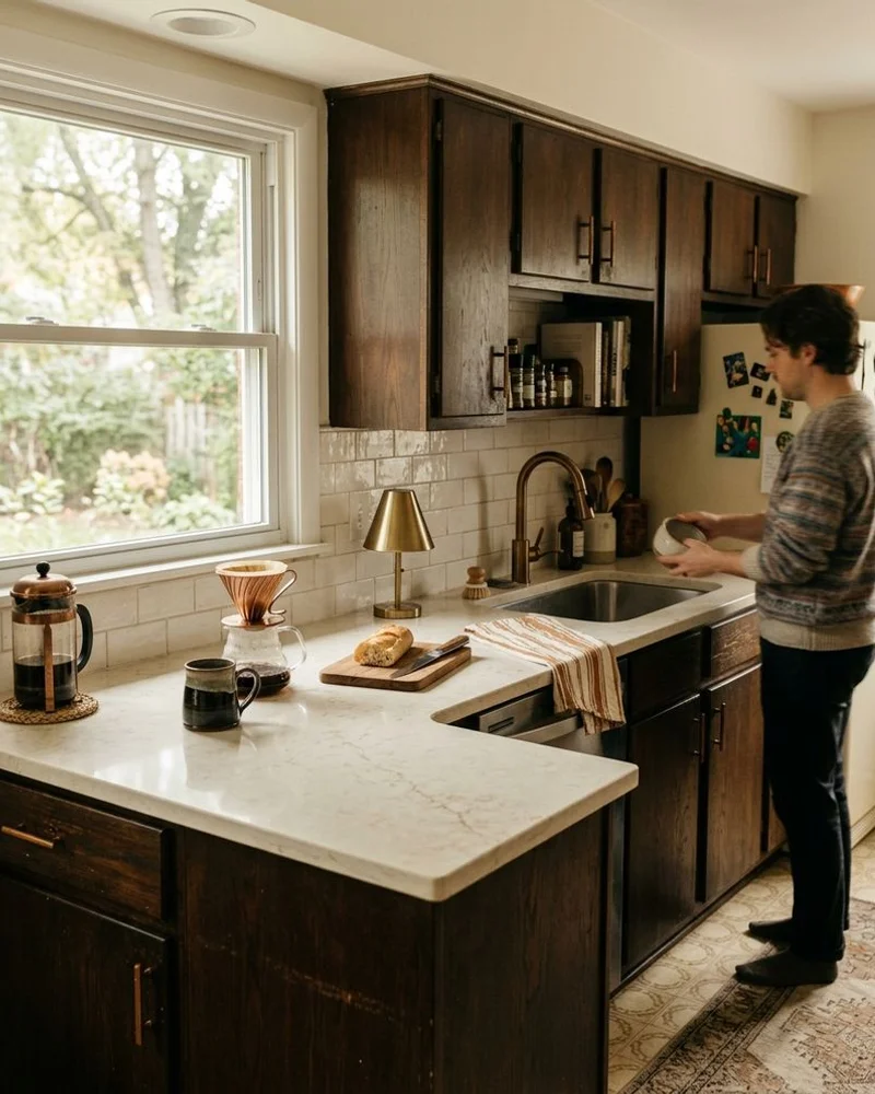 Clintonville mid-century kitchen