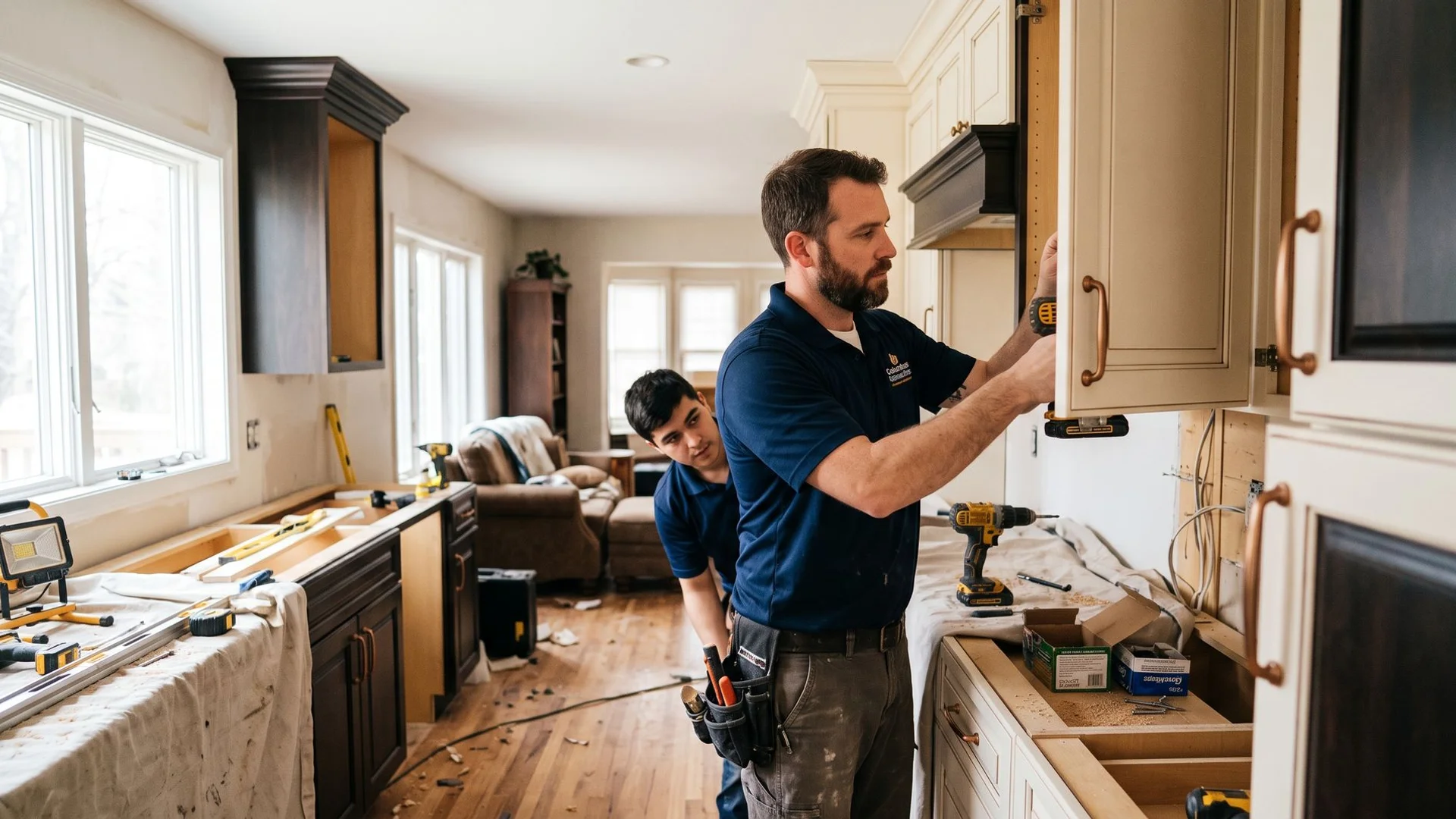 Custom Cabinet Installation