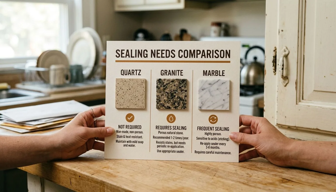 Sealing needs comparison graphic